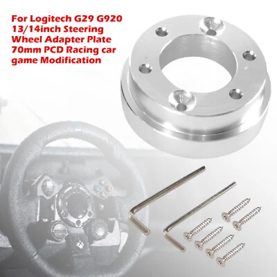 70 mm Lenkrad Adapterplatte für Logitech G29 G920/13/14in Rennspiel Modifikation - Bild 1 von 4