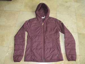 Fjällräven Keb Padded Hoodie Damen S Red Maroon Burgundy Jacke Wandern Outdoor - Bild 1 von 14