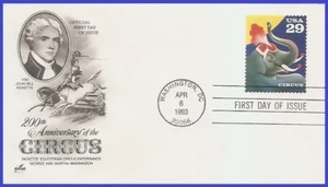 USA5 #2753 U/A ARTCRAFT FDC   American Circus Elephant - Picture 1 of 1