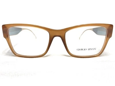 NEW Giorgio Armani AR7170 5740 Women's Brown Square Eyeglasses Frames 51/17~140 - Image 1 of 4