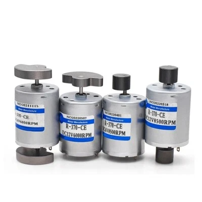 RF-370 dc elektromotor 12V 24V Starke Vibration  block hohe geschwindigkeit - Bild 1 von 4