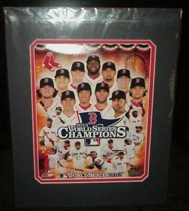 Boston Red Sox 2013 World Series Champions Matted Photo 11x14 Ready to Frame - Picture 1 of 2