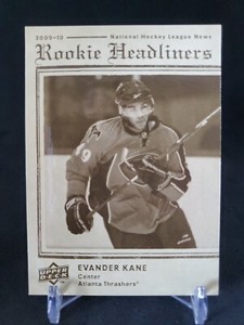 2009-10 Upper Deck Rookie Headliners Evander Kane #RH21 Rookie RC