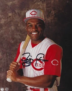Reggie Sanders Autographed Signed 8x10 Photo - MLB Reds Royals Giants - w/COA - Picture 1 of 1