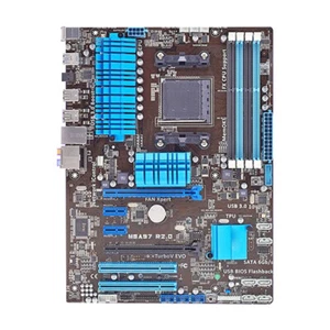 For ASUS M5A97 R2.0 Socket AM3+ DDR3 32GB ATX Used Motherboard - Picture 1 of 1