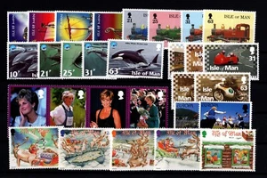 ISLE OF MAN 1998 COMPLETE YEAR SET COMMEMS: 7 SETS + 2 M/S + FLOWERS DEFINS. MNH - Picture 1 of 2