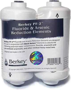 Berkey PF-2 Replacement Fluoride Water Filters for Berkey Systems Free Shipping - Picture 1 of 3