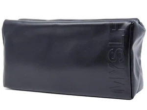 YVES SAINT LAURENT PARFUMS MYSLF BLACK TOILETRY COSMETIC SMALL TRAVEL BAG - Picture 1 of 4