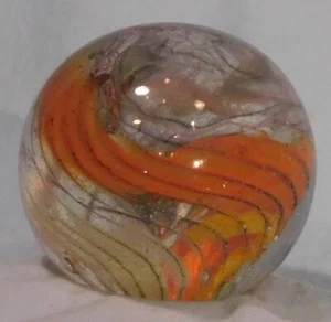 Mármol hecho a mano contemporáneo Andy Davis, 1 13/16" de diámetro, #9204AH - Imagen 1 de 9