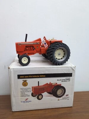 1/16 Scale Models Allis Chalmers One Ninety XT Tractor w/duals 2005 Iowa FFA  - Image 1 of 4