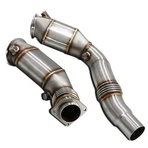 DIRENZA 3" AUSPUFF SPORT KAT DOWNPIPES FÜR BMW M2 COMPETITION / CS F87 18-21 - Bild 1 von 12