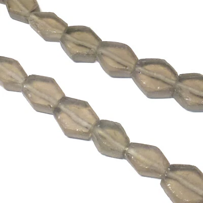 Glasperlen Nuggets Bali Indonesien rauchquarz 12-18 mm Perlen nenad-design N036 - Bild 1 von 4