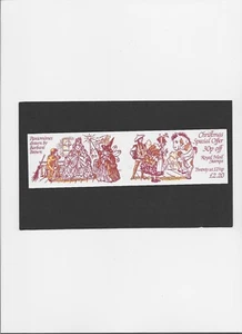 UK Unexploded Booklet #BK760 "Christmas" MNH F-VF 1 panes of 20 12 1/2p - Picture 1 of 2