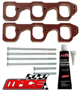 MACE 25MM MANIFOLD INSULATOR KIT FOR HOLDEN CALAIS VZ VE ALLOYTEC LY7 3.6L V6 - Picture 1 of 1