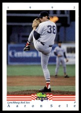 1992 Classic Best Aaron Sele Lynchburg Red Sox #175
