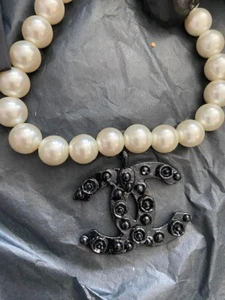 Chanel Halskette Original Perlen + Box KP. 1.890 Euro Rechnung - Bild 1 von 8