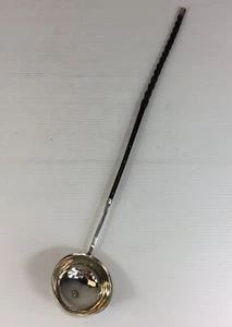 Antique Georgian Solid Silver (Tested) Punch Ladle 34cm In Length - Picture 1 of 12