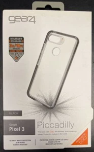 Gear4 Piccadilly Case For Google Pixel 3 - Black Military Grade - Picture 1 of 6