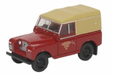 Oxford 76LR2S002 British Rail Land Rover SII 88" 1/76 Scale 00 Gauge T48 Post