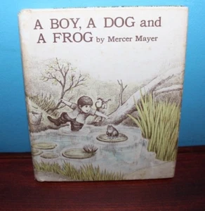 A Boy, A Dog and A Frog by Mercer Mayer (HC with Dust Jacket) 1974 - Picture 1 of 3