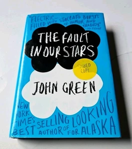 The Fault In Our Stars SIGNED W/Doodle John Green Hardcover DJ First Ed. 2012 - Imagen 1 de 19