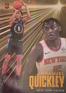2020-21 Panini Chronicles - Essentials Bronze #207 Immanuel Quickley (RC)