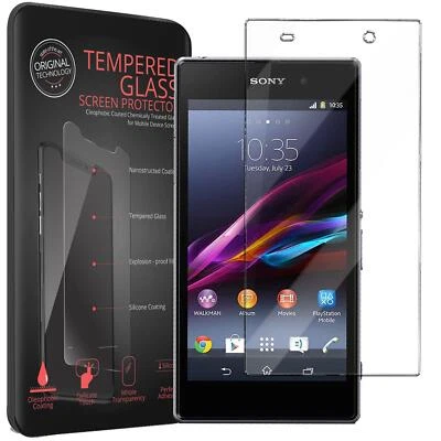 2x Screen Protector for Sony Xperia Z1 Glass Foil Display Protection 9H - image 1 of 4