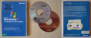 Microsoft Windows XP Professional x64 ☆ dreisprachige Vollversion ☆ DE, EN, JP - Bild 1 von 8