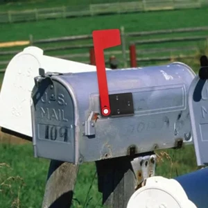 Heatproof Mailbox Flag Replacement Kit Mailbox Flag Outdoor - Picture 1 of 12