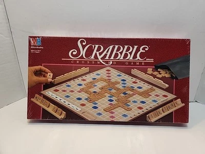 Brand New Sealed 1989 Vintage Scrabble Board Game Milton Bradley Company  - Image 1 of 2