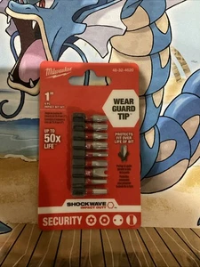 NEU!! 9 Stück Milwaukee SHOCKWAVE Schlagschrauber-Bits 48-32-4620 - Bild 1 von 2