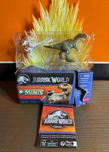 Jurassic World Minis Dinosaurio Número 10 Serie 3 - 2025 Abierto a Identificación Nuevo con Caja - Imagen 1 de 4