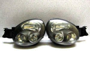 2001 2003 JDM SUBARU IMPREZA GG GD BLK HOUSING PROJECTOR HEADLIGHT SET OEM - Foto 1 di 10