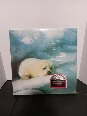 Vintage Springbok "FURRY" Seal Pup Puzzle PZL2076 500+ Piece 20x20 NIB Sealed  - Image 1 of 4