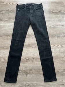 AG Adriano Goldschmied Dylan Slim Skinny Jeans Mens 30x34 Black Wash - Picture 1 of 20