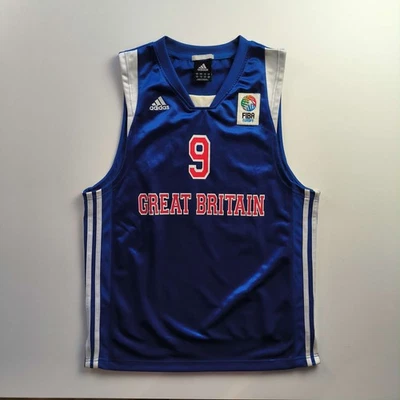 Great Britain UK Luol Deng 2008 Fiba NBA jersey size S - Image 1 of 4