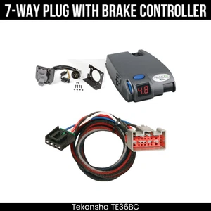 Tekonsha 7-Way Wiring Brake Control For 17-25 Ford F-350 F-450 F-550 Super Duty - Picture 1 of 16