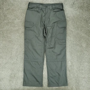Pantalones comerciales Duluth para hombre 36x34 gris manguera contra incendios pantalón cargo ajuste relajado definitivo - Imagen 1 de 17