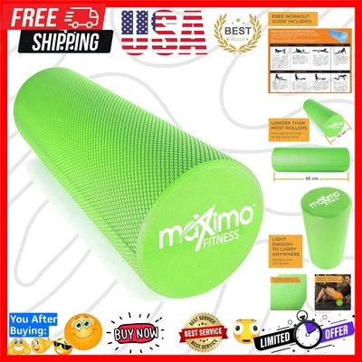 Rodillo de espuma versátil - Perfecto para fitness, terapia y uso sobre la marcha - Verde Foto 1 de 4