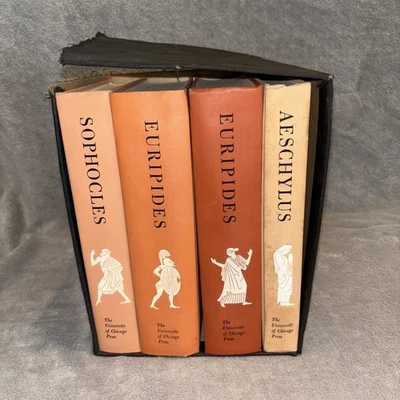 The Complete Greek Tragedies – 4 Vol. Set – Univ. of Chicago Press- 1st ed 1959 Foto 1 de 4