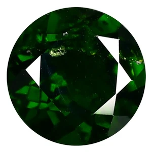 3.06 ct Round Cut (9 x 9 mm) Unheated 100% Natural Green Chrome Diopside - Picture 1 of 1