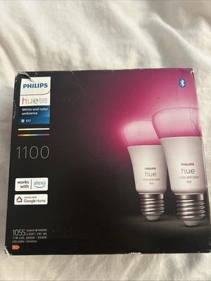 Customer Return - Philips Hue E27 9W Edison Bulb - Image 1 of 3