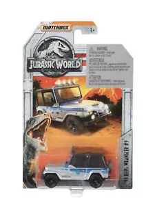 Matchbox Jurassic World Fallen Kingdom 2018 ‘93 Jeep Wrangler #9 Brand New Stock - Picture 1 of 24