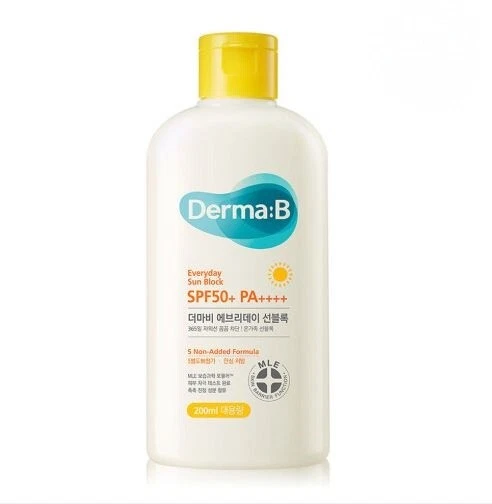 DERMA:B Everyday Sun Block 200mL SPF50+ PA++++ - Image 1 of 1