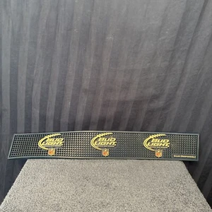 Bud Light NFL Football Beer Rubber Bar Spill Mat B2 - Picture 1 of 7