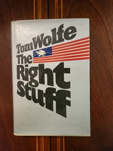 THE RIGHT STUFF TOM WOLFE 1979 1ST EDITION 1ST PRINTING HCDJ - Picture 1 of 5