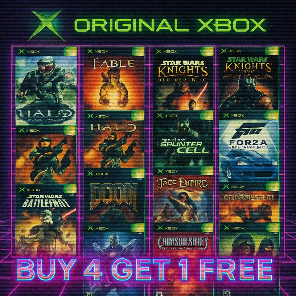🎮Jogos originais OG XBOX de N a Z com e sem manual ✅TESTADO compre 4 ganhe 1 GRÁTIS🎮 - Imagem 1 de 1