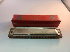 Banda Marina M Hohner Nº 365 Armónica Alemania Llave C 14 Agujeros De Colección - Imagen 1 de 7