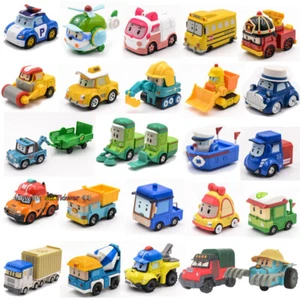 Robocar POLI AMBER ROY HELLY MARK BUCKY veicolo estraibile mini auto in lega giocattolo - Foto 1 di 1