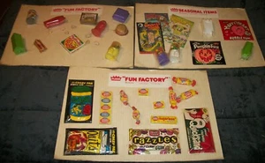 VINTAGE 80s RARE FLEER SALESMAN CANDY, GUM DISPLAY BOARDS SEALED CRAZY-PAK +++++ - Picture 1 of 14